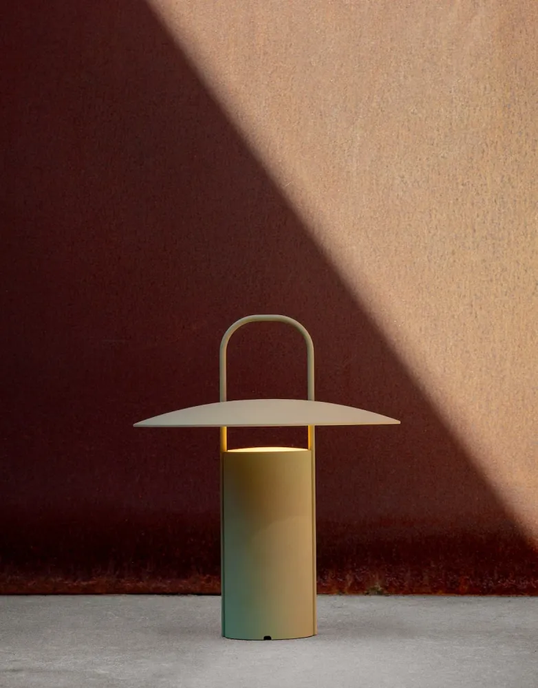 Ray Portable Tafellamp Groen Audo Copenhagen