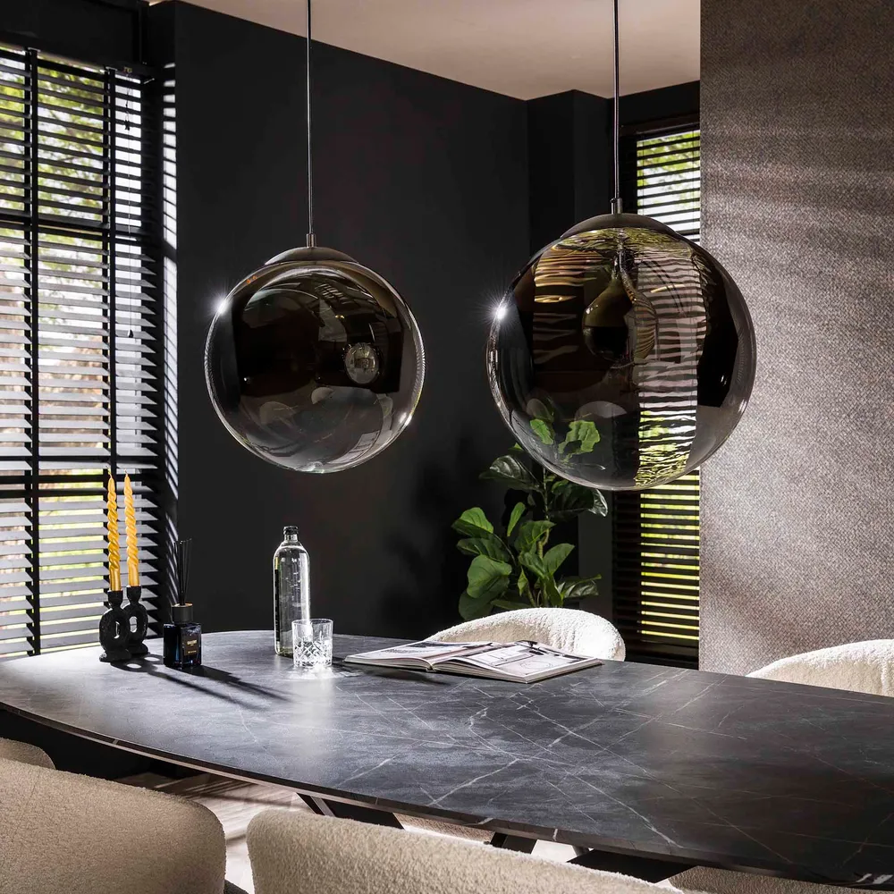 Hanglamp 2L Bubble Shaded | Rookglas Bold Living
