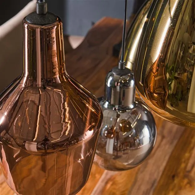 Hanglamp Mix Glass | Tricolore Bold Living
