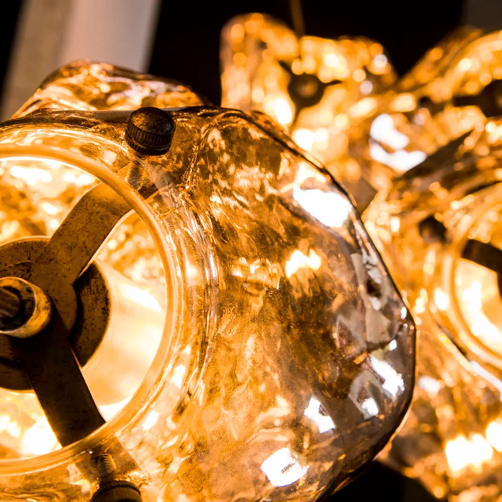 Hanglamp Rock Getrapt | Chromed Glas Bold Living