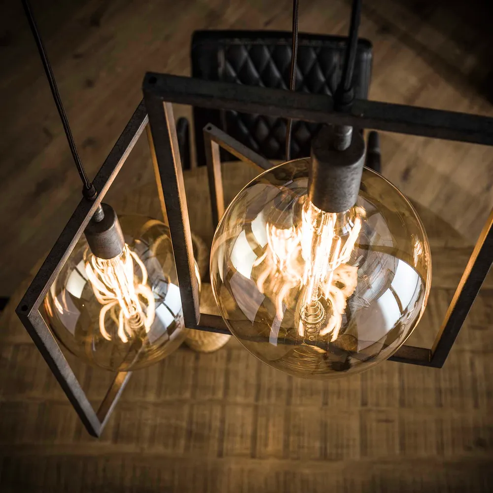 Hanglamp Sky Getrapt | Oud Zilver Bold Living