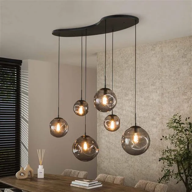 Hanglamp Stellar | Metaal Grijs Bold Living