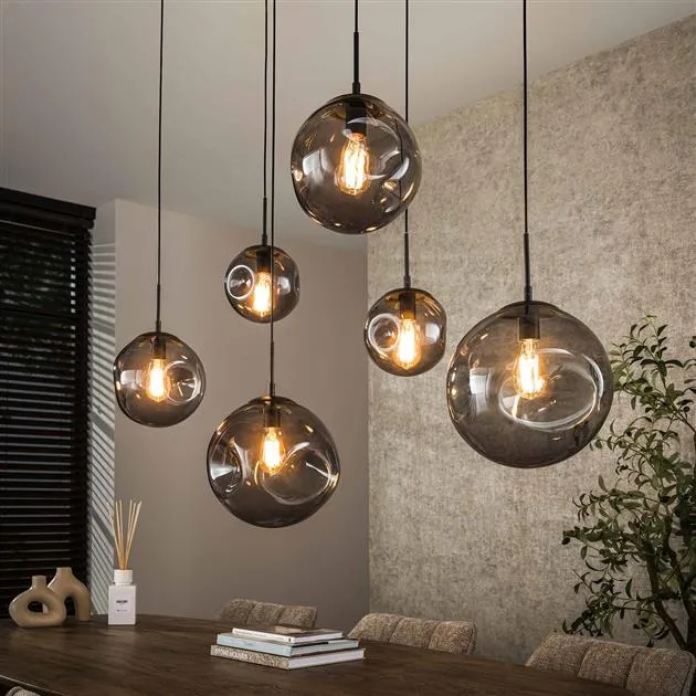 Hanglamp Stellar | Metaal Grijs Bold Living