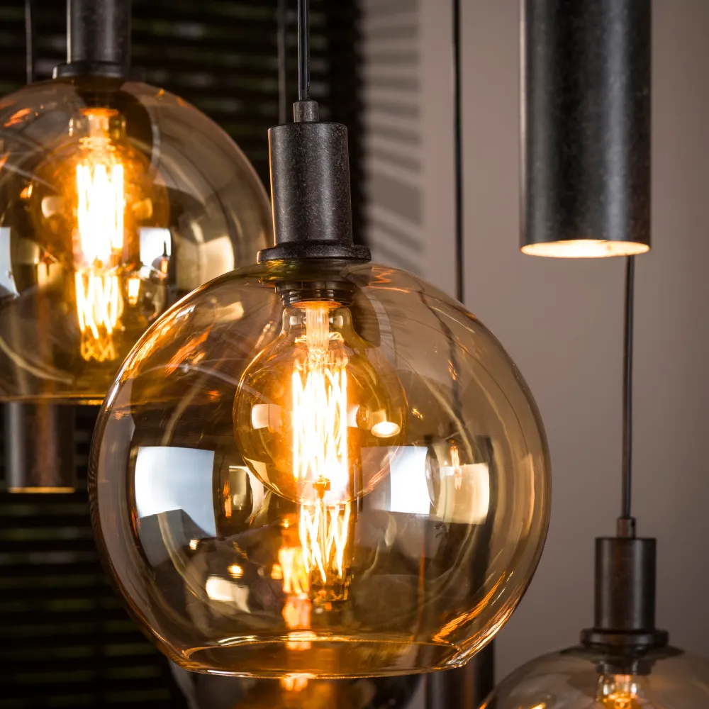 Hanglamp Vela | Metaal Grijs Bold Living