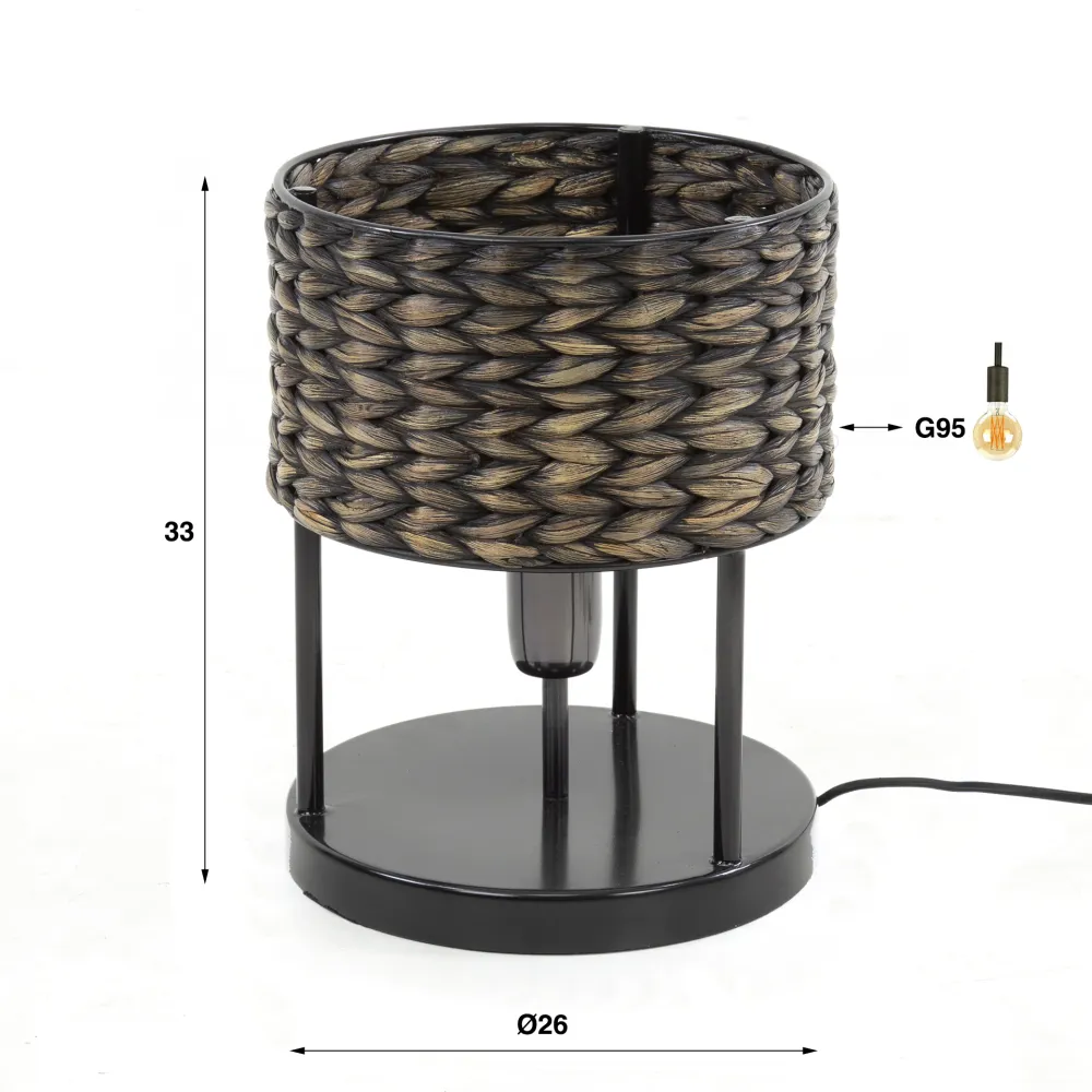 Tafellamp Tower Waterhyacint Bold Living
