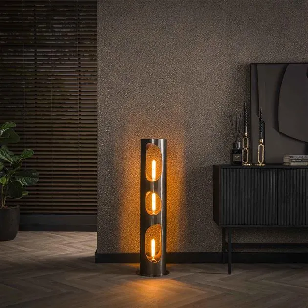 Vloerlamp Alexander | L | Zwart Metaal Bold Living