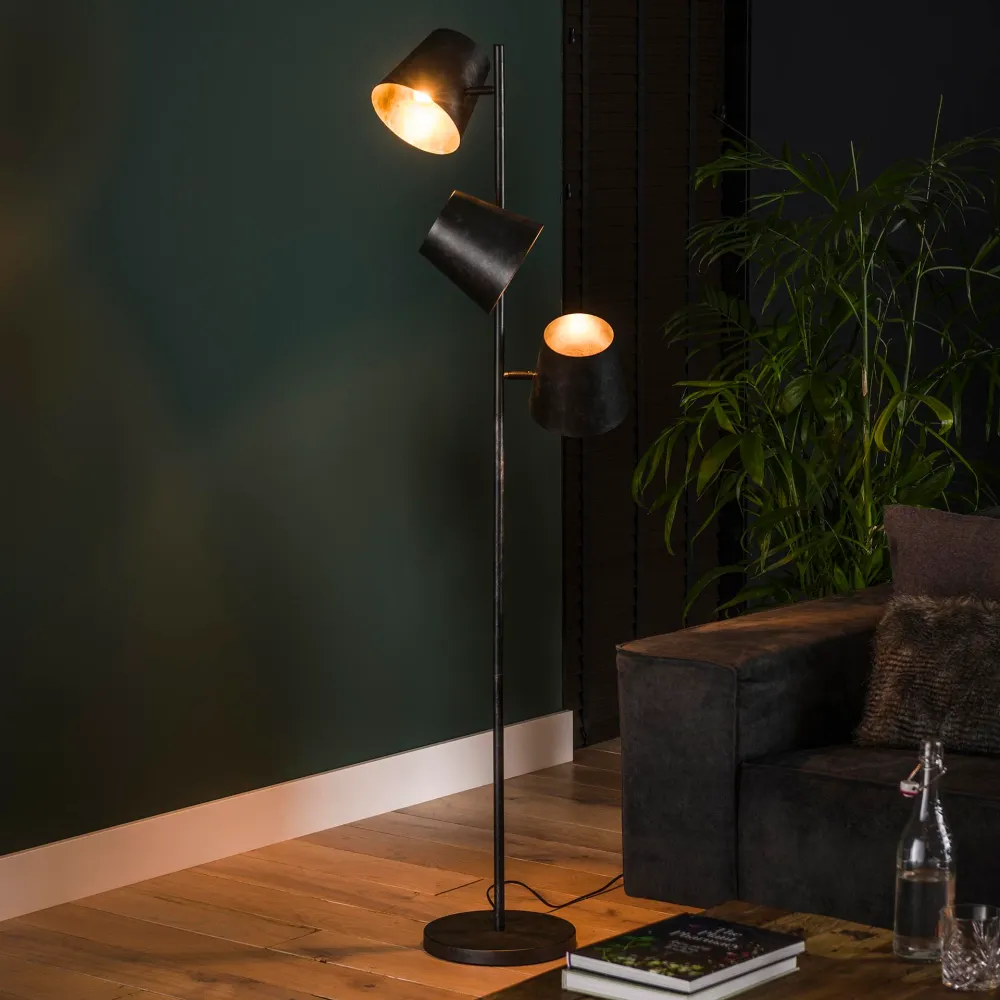 Vloerlamp Kinetic | Charcoal Bold Living