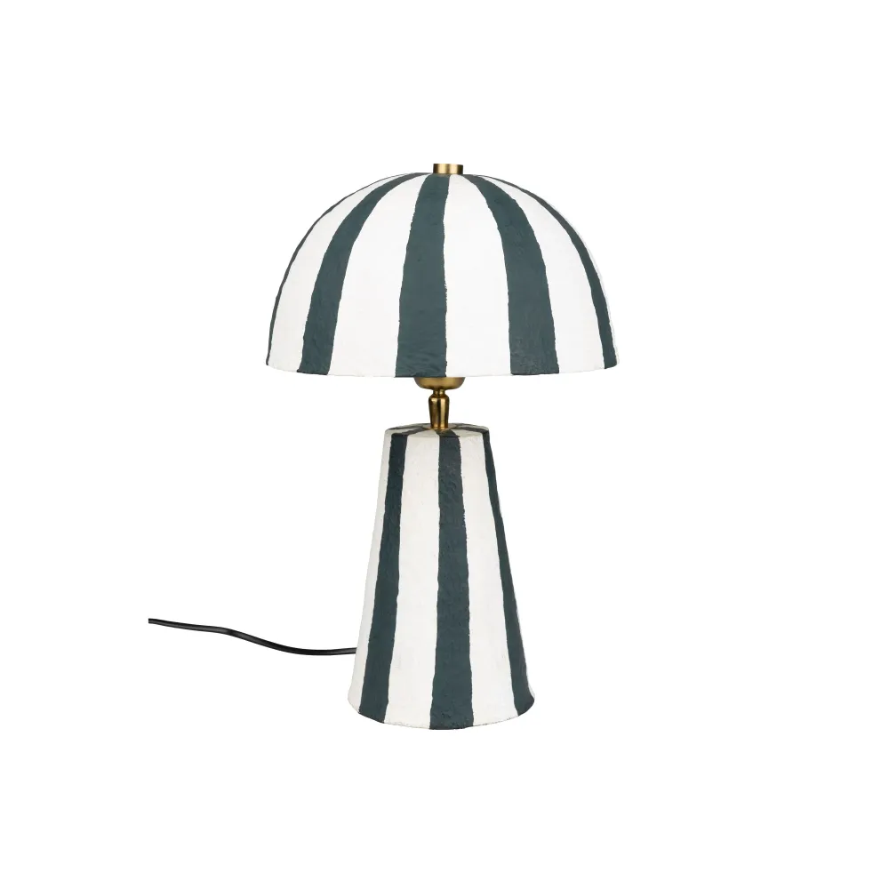Bold Monkey Zebra Rebel Tafellamp Zwart