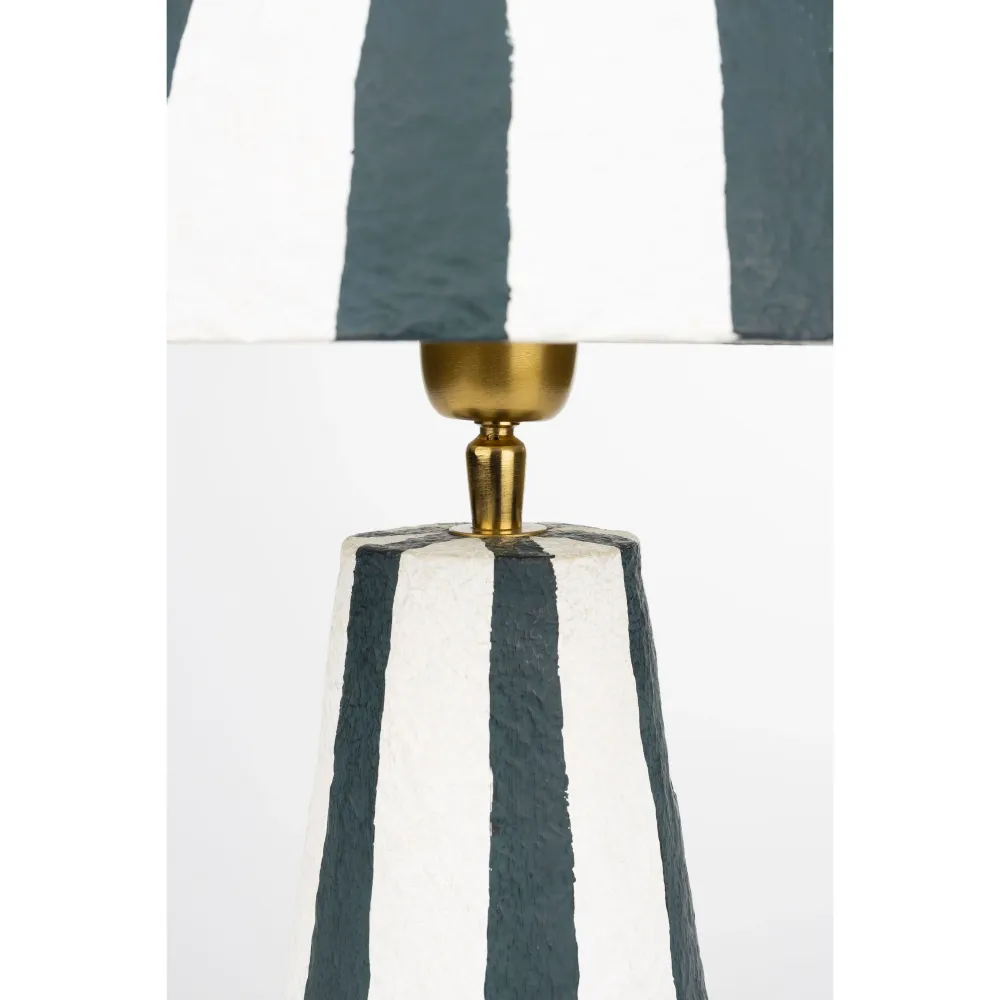 Bold Monkey Zebra Rebel Tafellamp Zwart