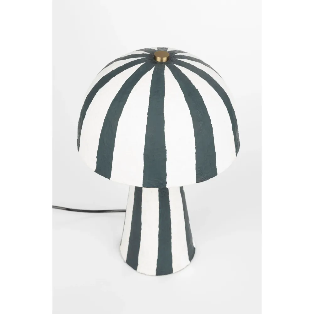 Bold Monkey Zebra Rebel Tafellamp Zwart