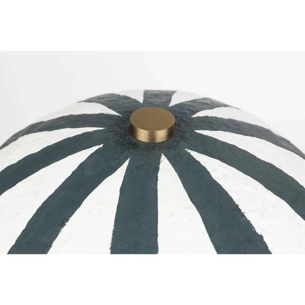 Bold Monkey Zebra Rebel Tafellamp Zwart