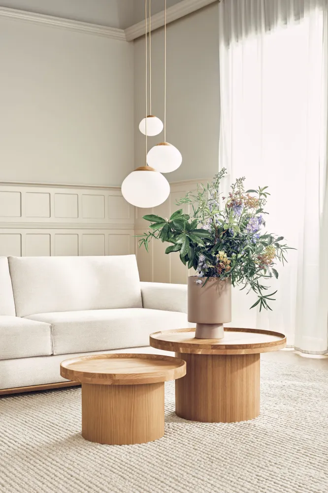 Bolia Acorn hanglamp Ø41 cm donker eiken glas