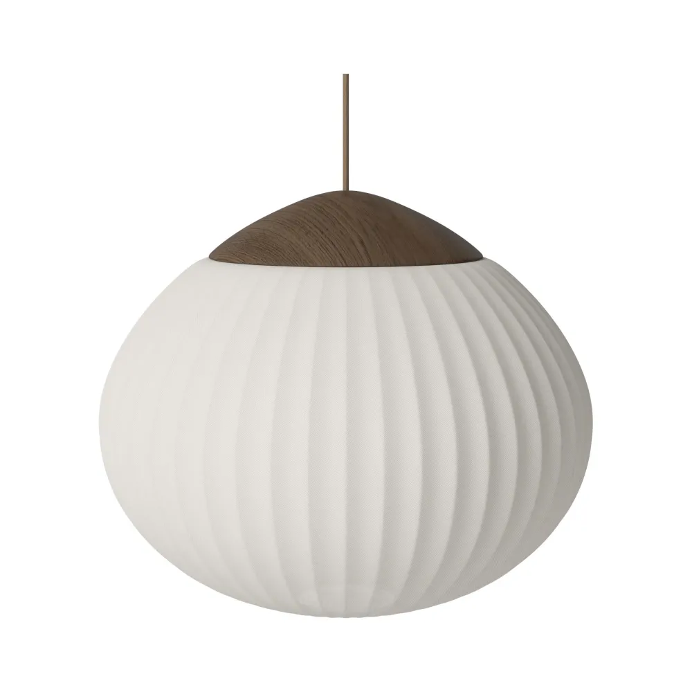 Bolia Acorn hanglamp Ø41 cm donker eiken textiel