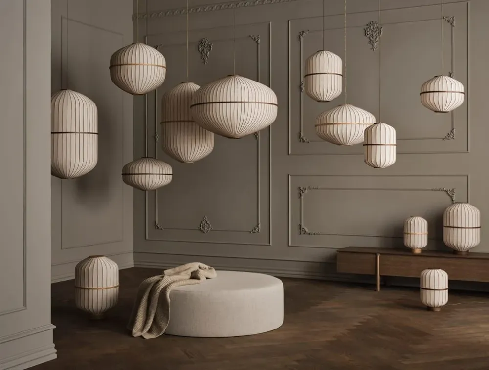 Bolia Lucén hanglamp Cylinder Ø28 cm dark oak