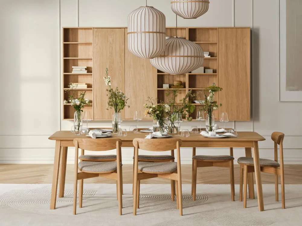 Bolia Lucén hanglamp Cylinder Ø62 cm oiled oak