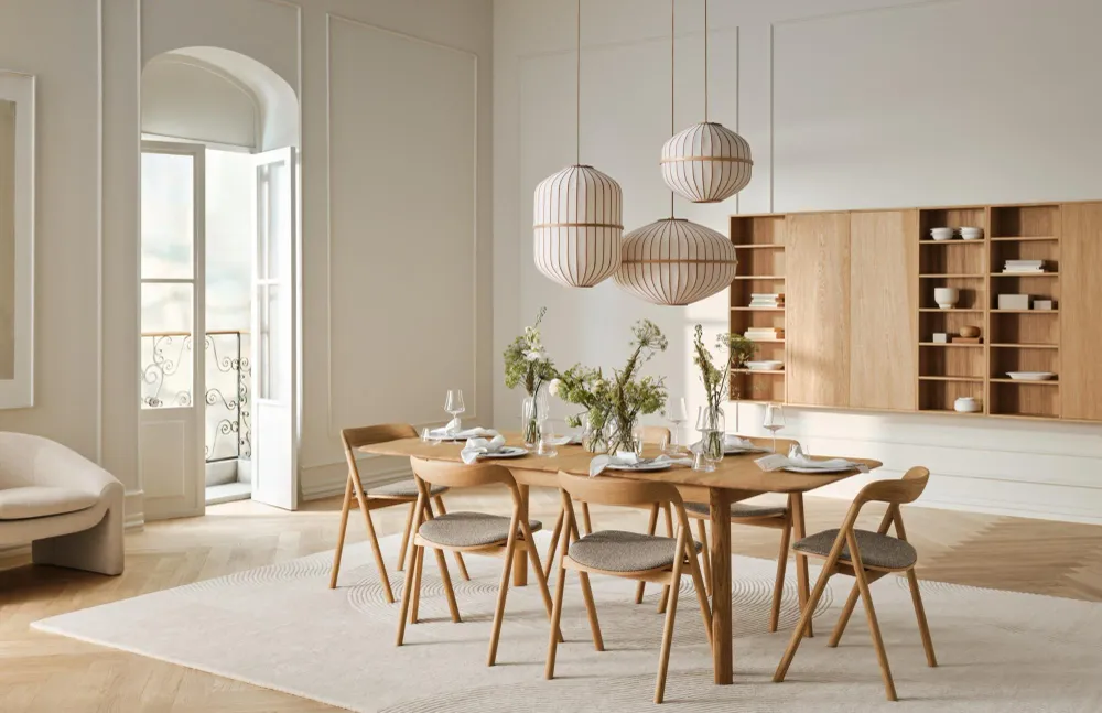 Bolia Lucén hanglamp Cylinder Ø62 cm oiled oak