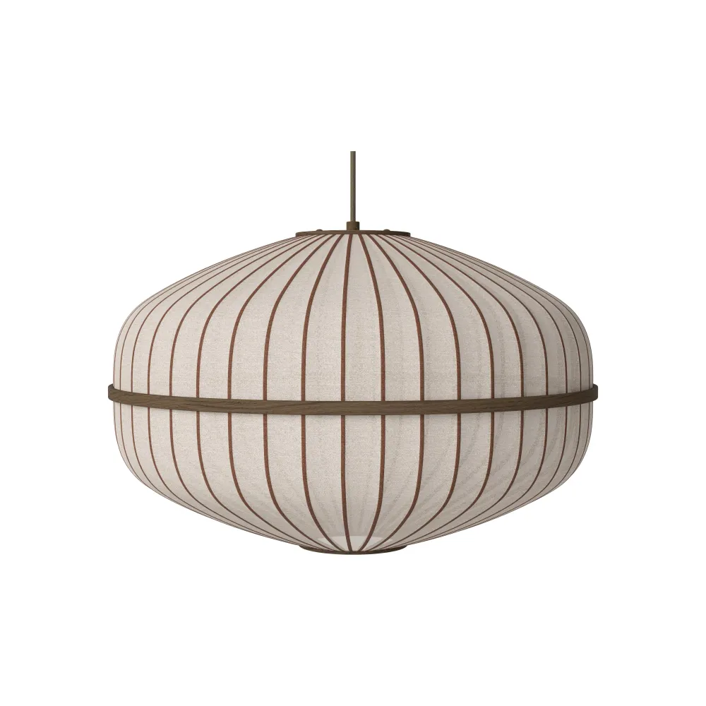 Bolia Lucén hanglamp Ellipse Ø60 cm dark oak
