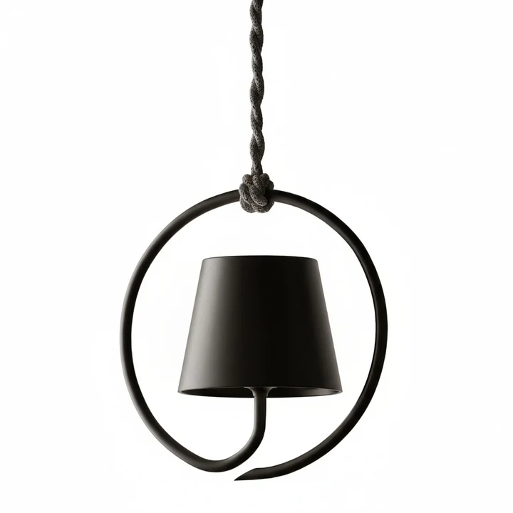 Hanglamp Bohemian met Touwophanging en Touch Dimmer voor Binnen en Buiten Bonuze