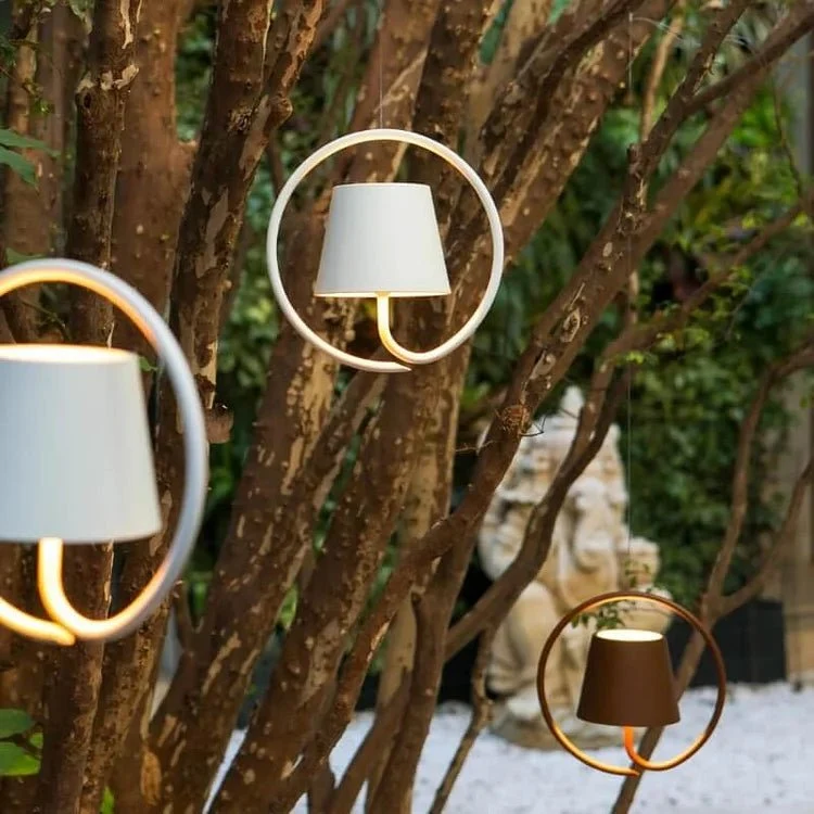Hanglamp Bohemian met Touwophanging en Touch Dimmer voor Binnen en Buiten Bonuze
