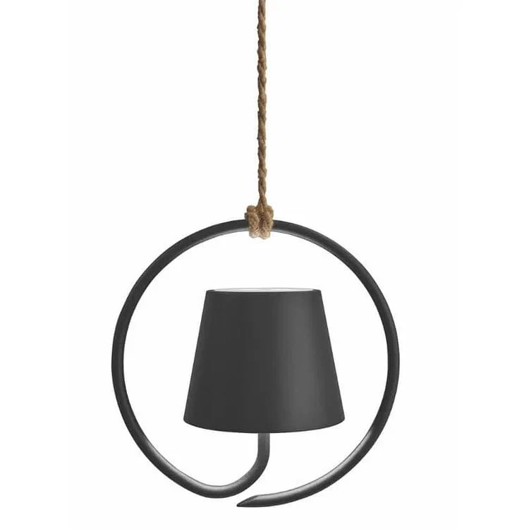 Hanglamp Bohemian met Touwophanging en Touch Dimmer voor Binnen en Buiten Bonuze