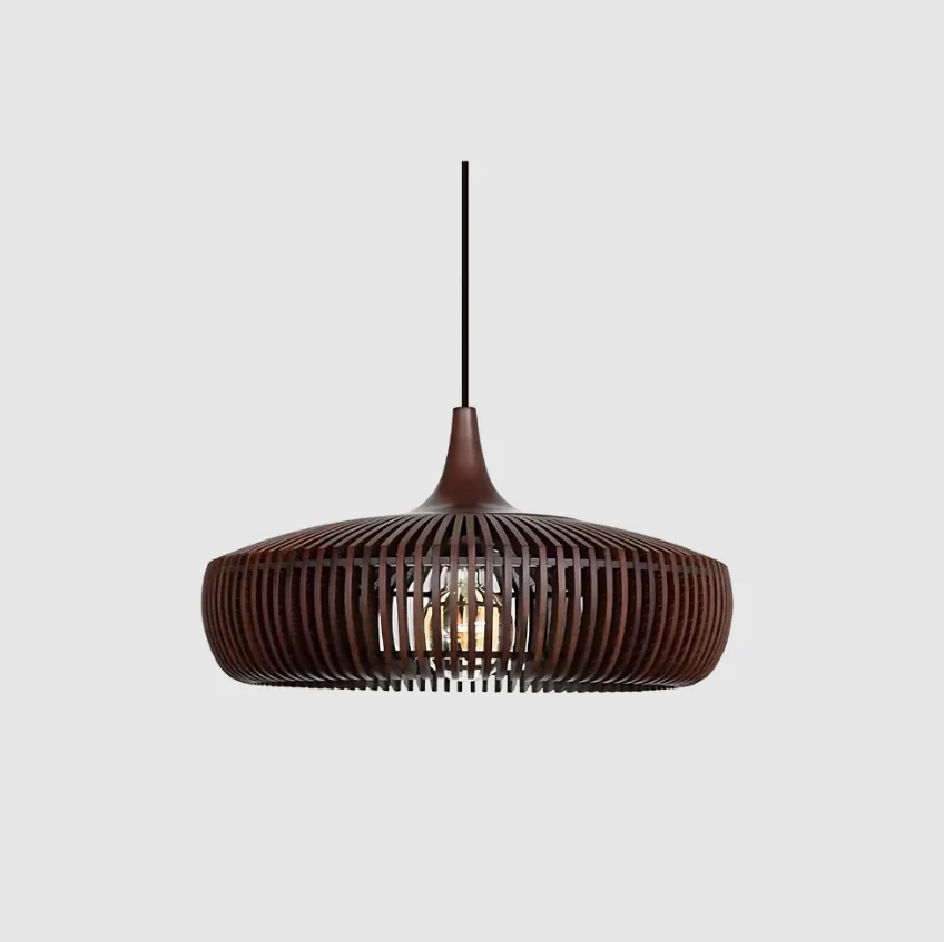 Hanglamp Scandinavisch met Lamellen Design en E27 Fitting Bonuze