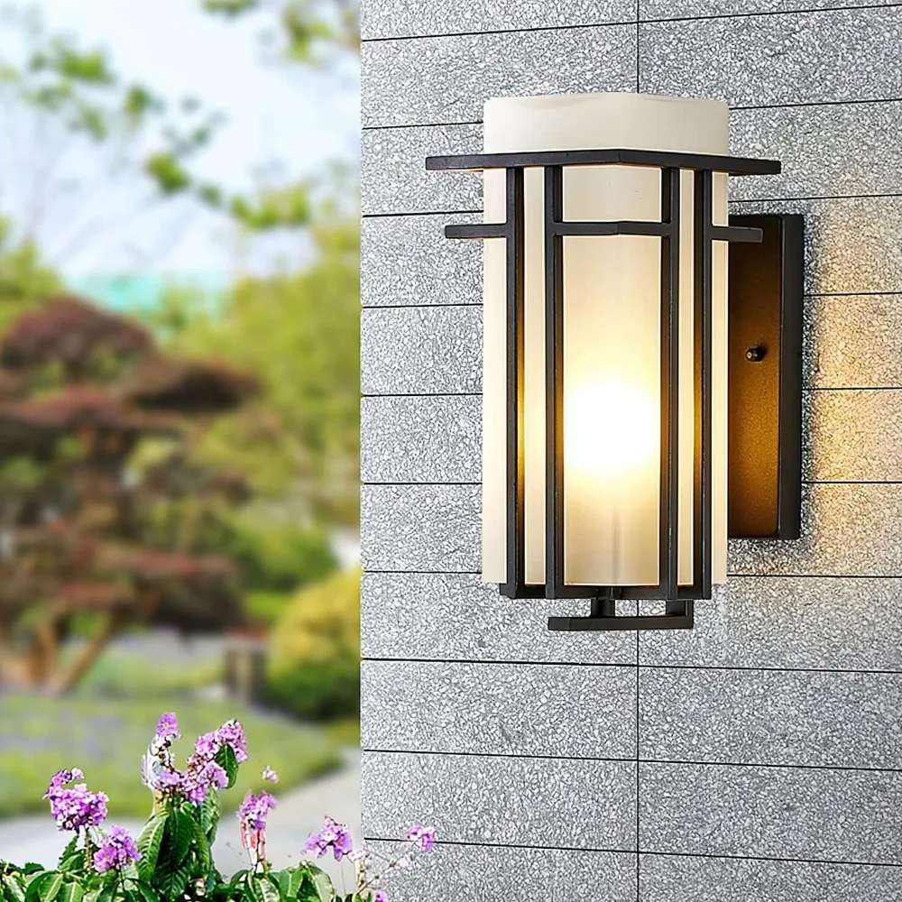 Buiten Wandlamp - IJzer & Glas