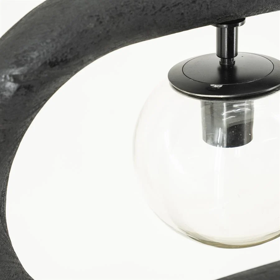 Hanglamp Beatrix | Zwart Mangohout By-Boo
