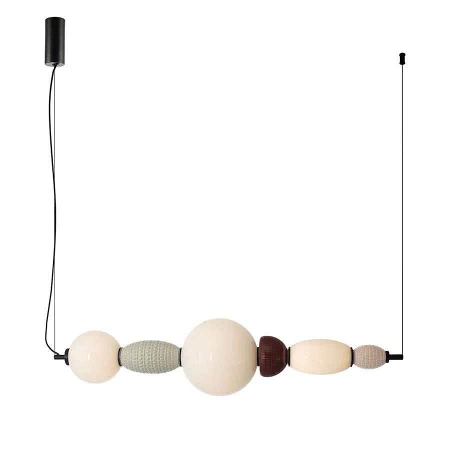 Hanglamp Palmer | Diverse Kleuren Keramiek & Glas & IJzer By-Boo