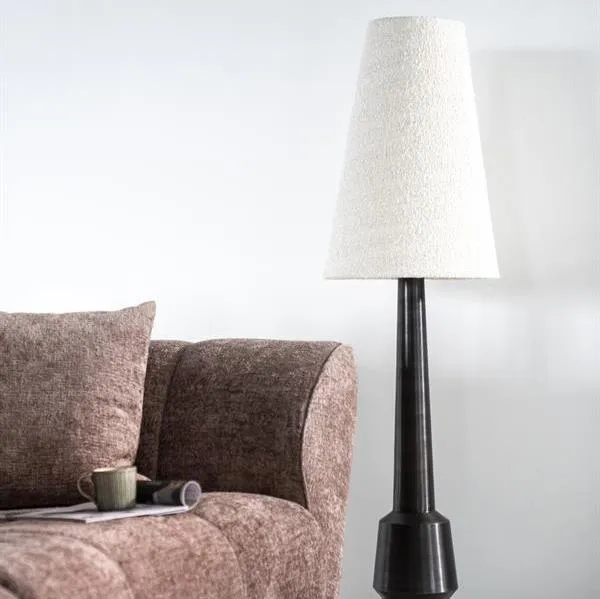 Vloerlamp Dawn | Beige Stof By-Boo