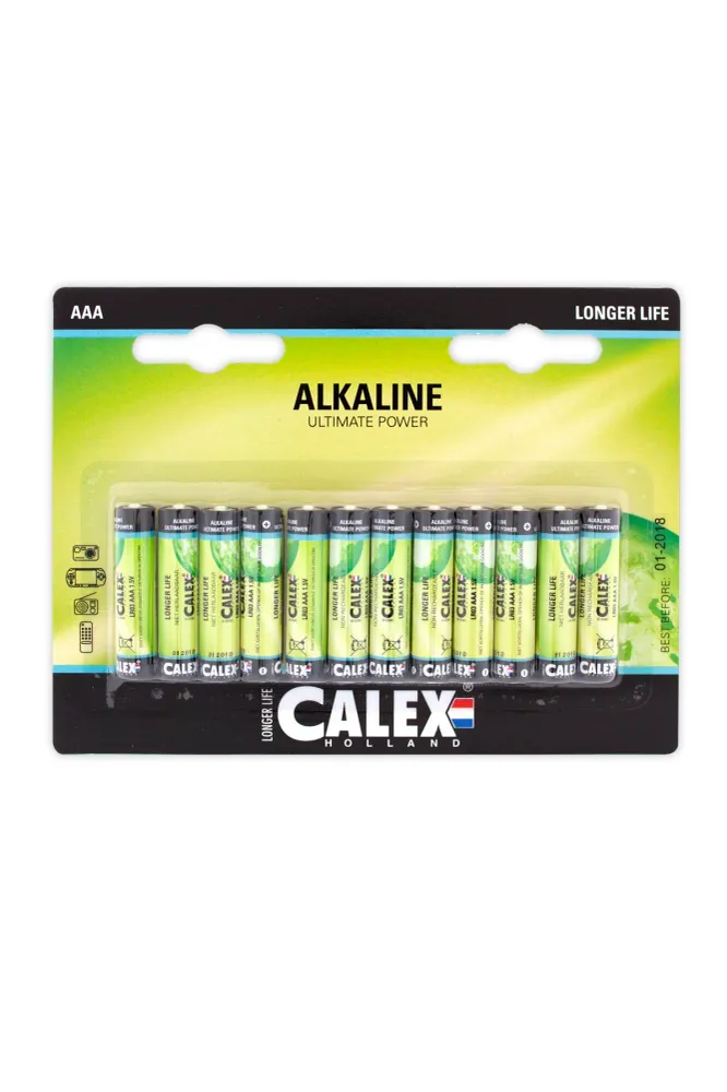 Calex Alkaline Penlite - LR03 - AAA - 12-Pak