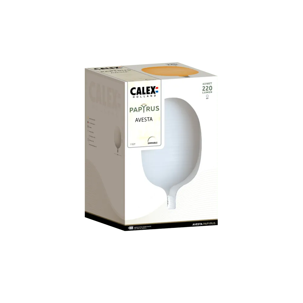 Calex Avesta - E27 - Filament - Papyrus