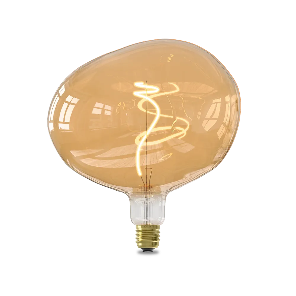 Calex Cobble - Flex Filament - E27 - Goud