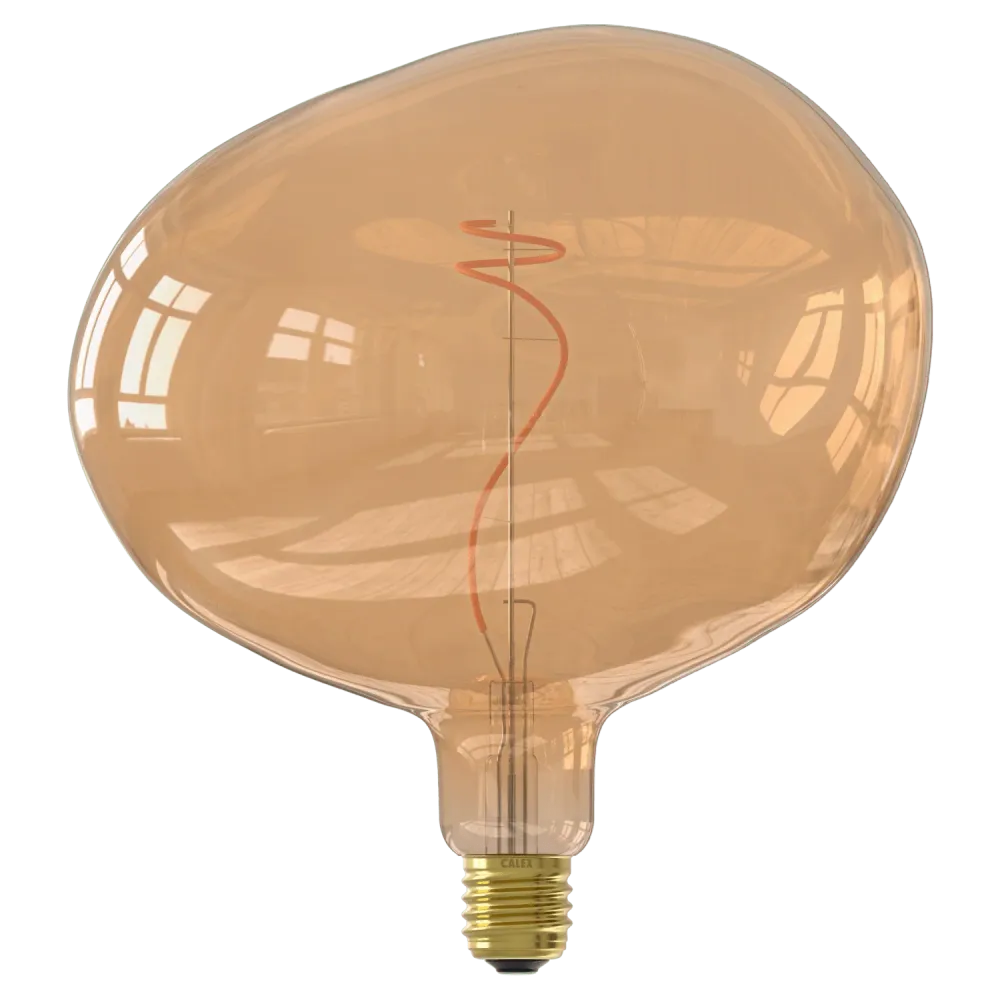 Calex Cobble - Flex Filament - E27 - Goud