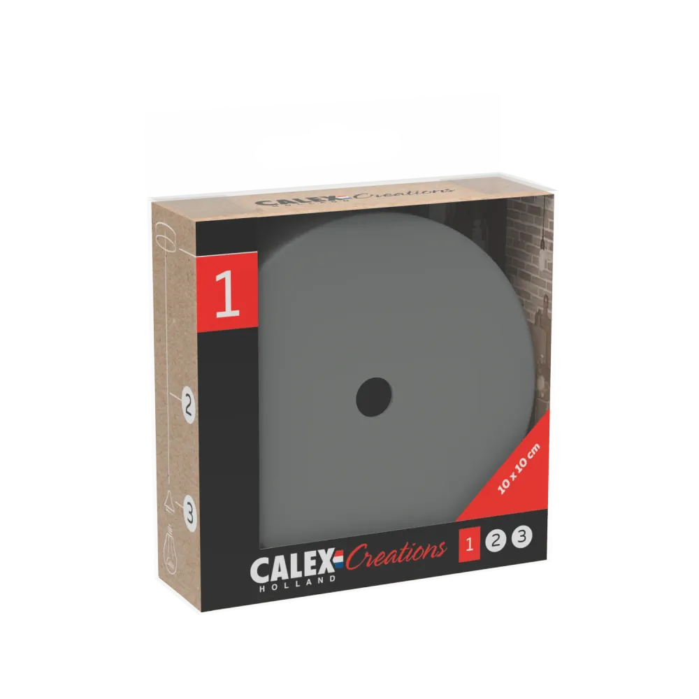 Calex Creations Plafond plaat - Beton - 1 gat