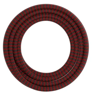 Calex Creations Textielkabel - Rood/Zwart - 3meter