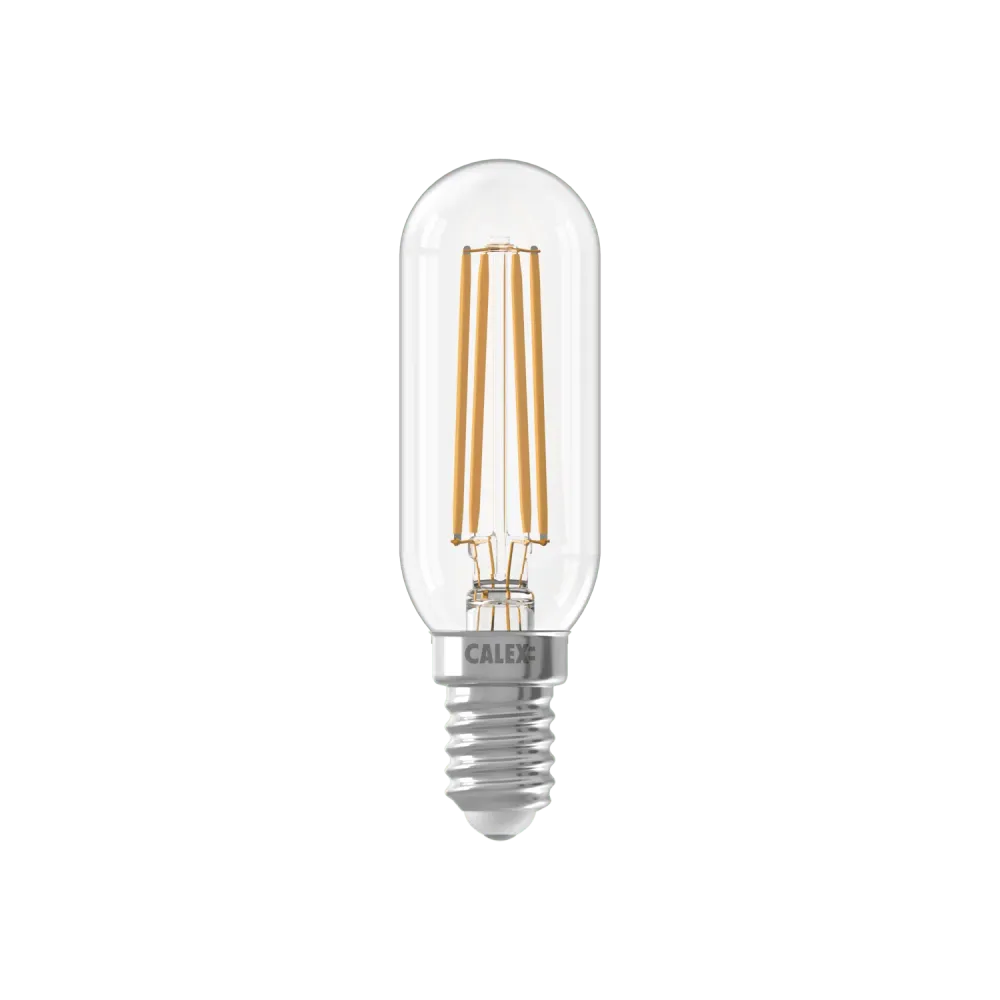 Calex Filament LED Lamp - E14 - 4.5W - T26 - Helder