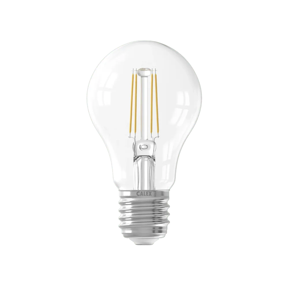 Calex Filament LED Lamp - E27 - A60 - Helder