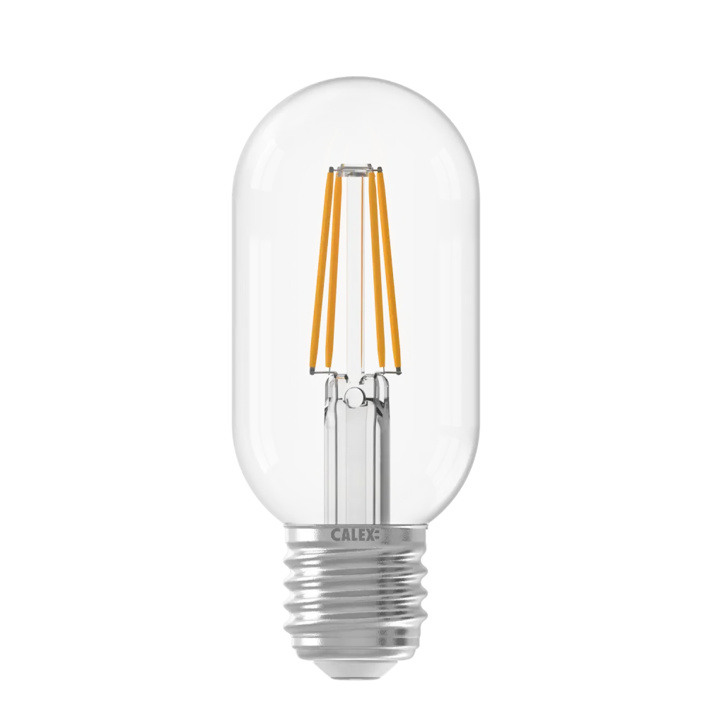 Calex Filament LED Lamp - E27 - T45 - Helder