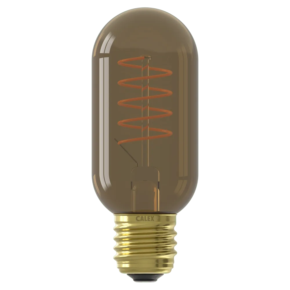 Calex Flex Filament LED Lamp - E27 - T45 - Goud