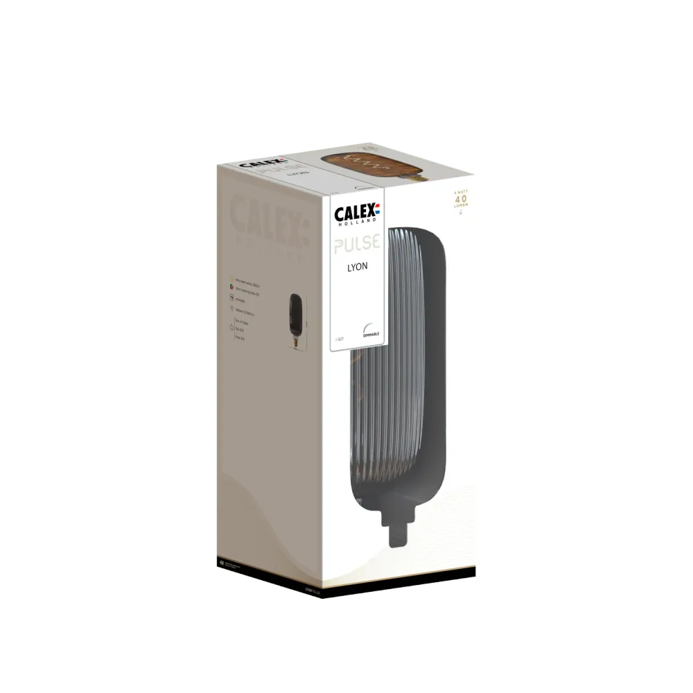 Calex Lyon Lamp - E27 - Filament - Smokey
