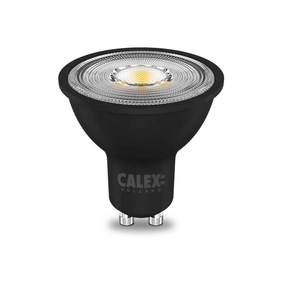 Calex Reflector LED Lamp - GU10 - CCT - Zwart