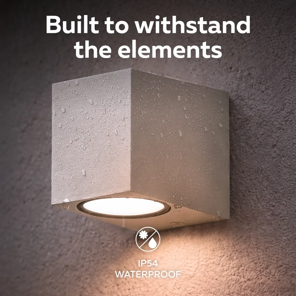 Calex Sanremo Wandlamp Downlight - GU10 - Zand