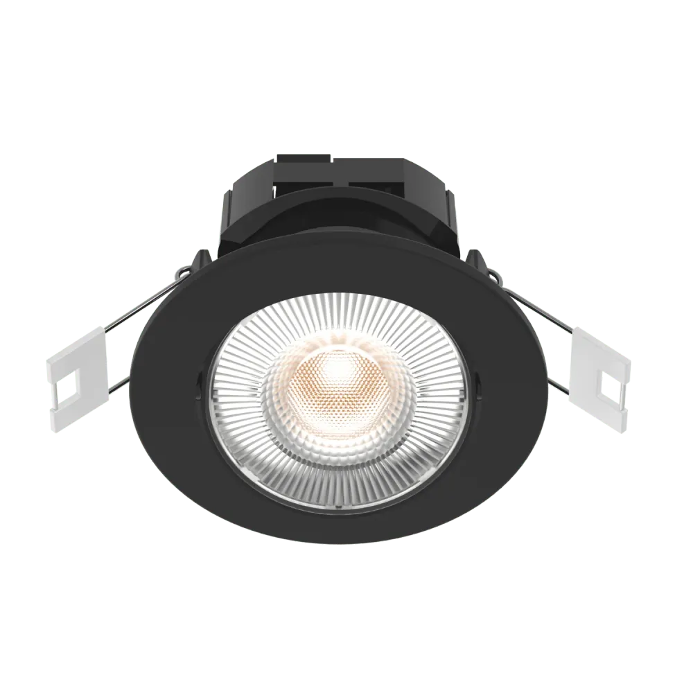 Calex Slimme LED Inbouwspot - Warm Wit - Zwart