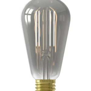 Calex Slimme LED Lamp - Filament - ST64 - Smokey - E27 - 7W - Dimbaar