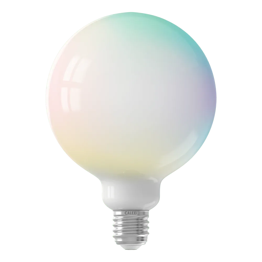 Calex Slimme LED Lamp Softline - Filament - E27 - G125 - 5.5W - RGB