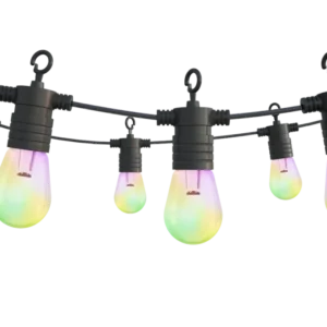Calex Slimme - Tuin Party Snoer Licht - 10m - RGB - CCT - UK