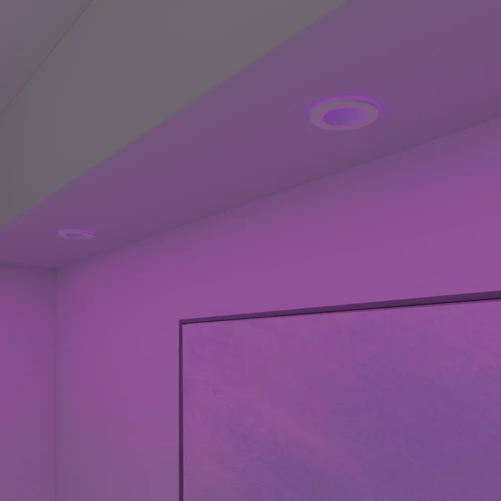 Calex Smart - Halo Downlight - Wit/Wit - 6.5W - IP44 - UK
