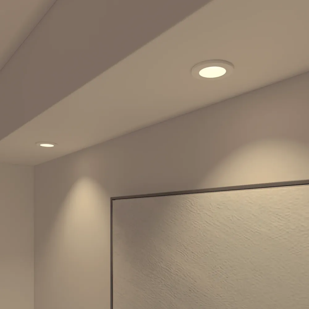 Calex Smart - Halo Downlight - Wit/Wit - 6.5W - IP44 - UK