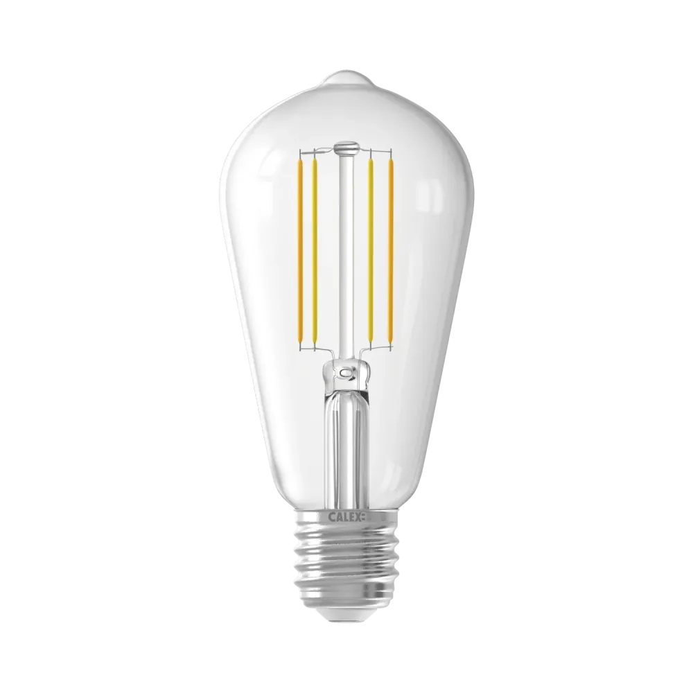 Calex Smart LED Filament Lamp - ST64 - CCT - Helder