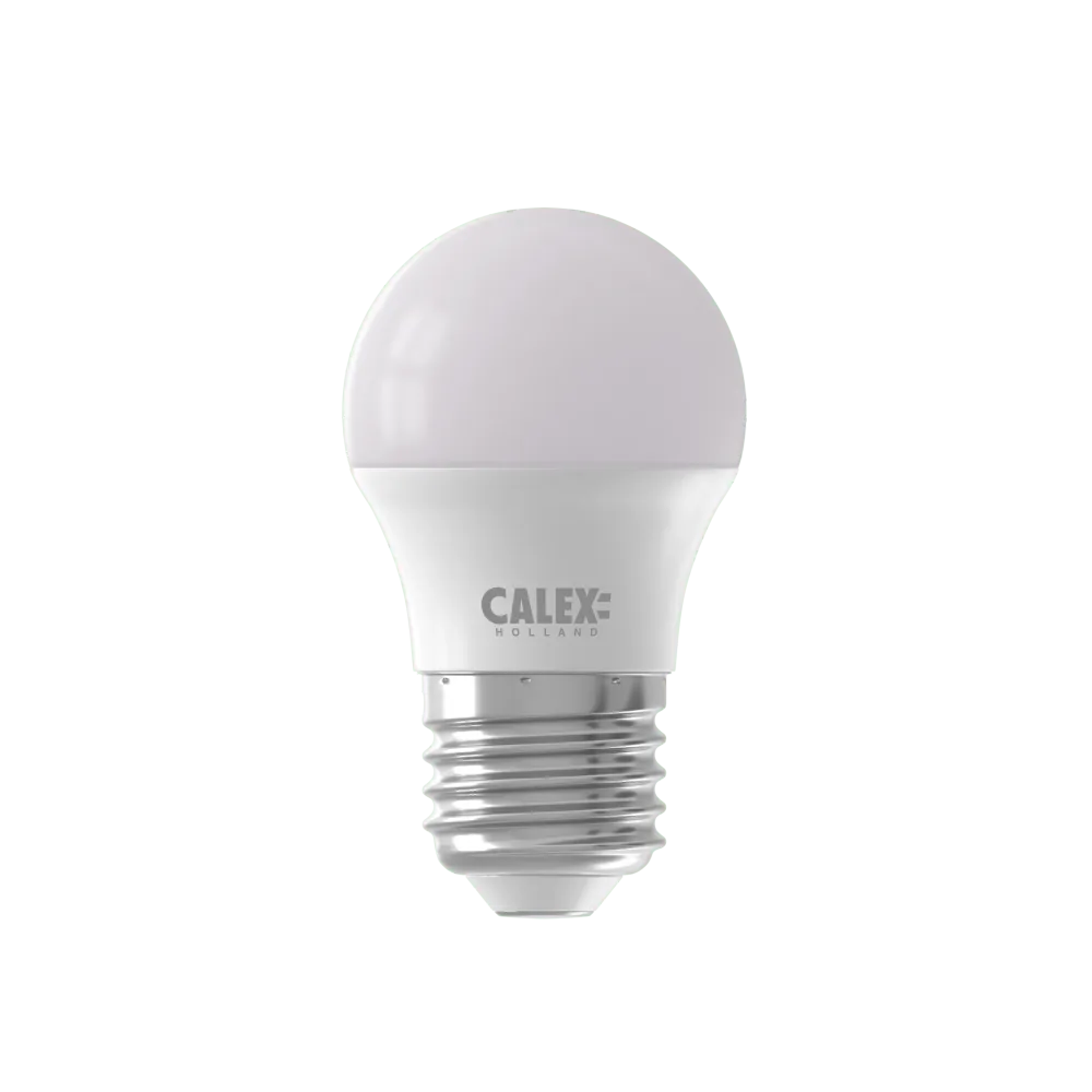 Calex SMD LED Lamp - E27 - P45 - Wit